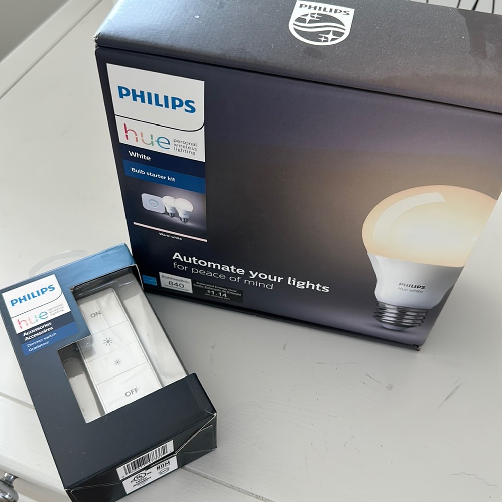 Automatic lights and switch (never used)